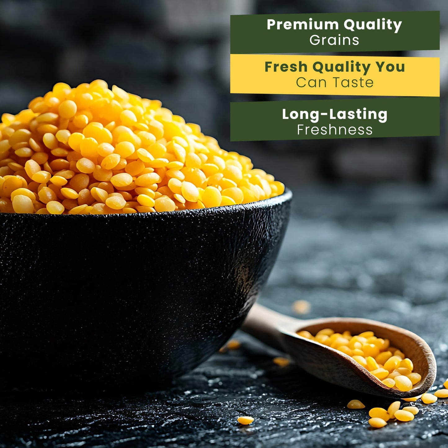 ANGUR Toor Dal Oily β Premium (10 Lbs )Split Pigeon Peas | 100% Natural & Protein-Rich