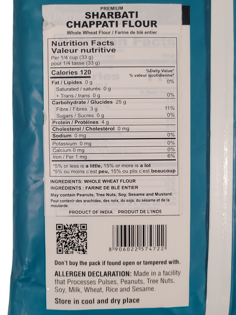 Angur Sharbati Wheat Flour - Premium Quality Whole Wheat Flour for Soft & Nutritious Rotis