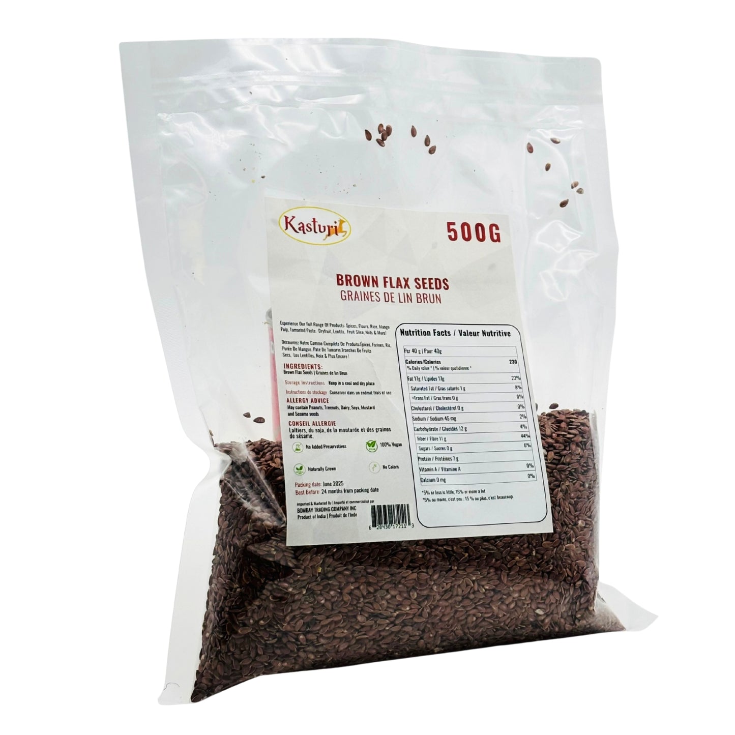 Kasturi Brown Flax Seeds – Raw, Natural & Nutritious Superfood